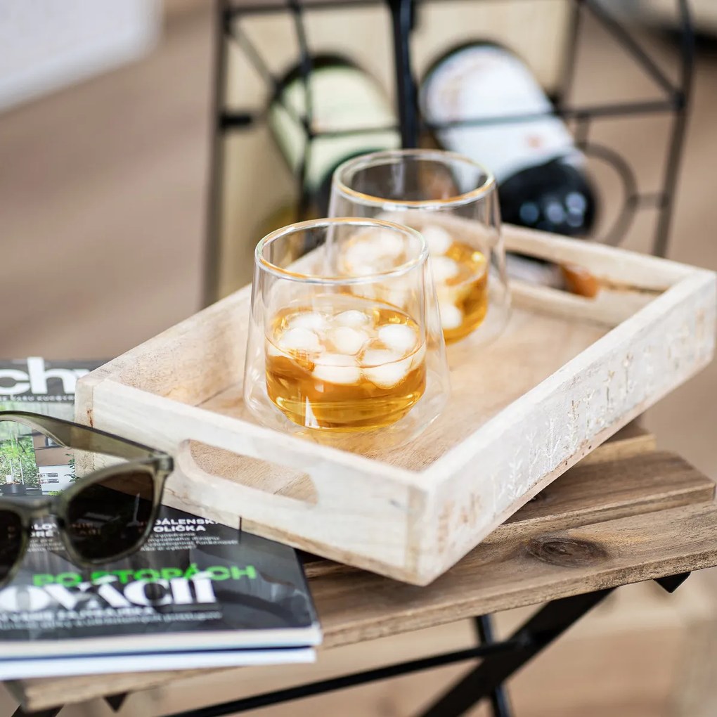 Pahare termo pentru whisky 4HomeHot&Cool 340 ml , 2 buc
