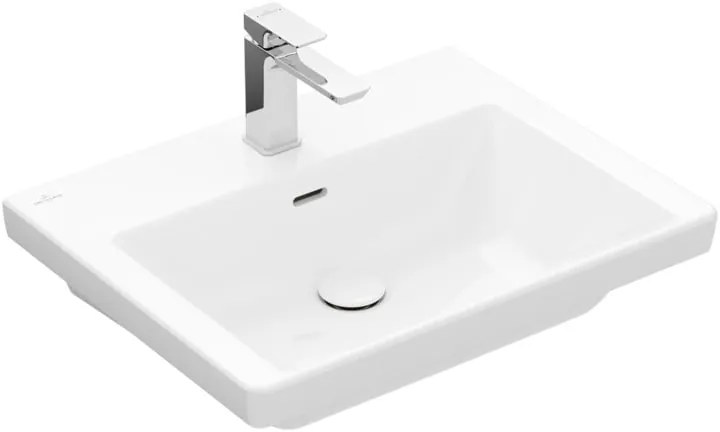 Villeroy &amp; Boch Subway 3.0 lavoar 65x47 cm dreptunghiular clasică-mobilier alb 4A706501