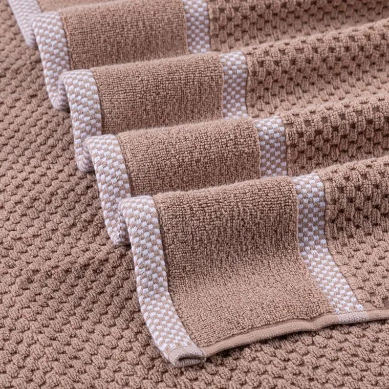 decoDoma Set de prosoape din frotir MODENA latté 50 x 100 cm, 4 buc