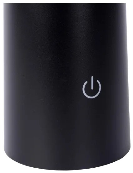 Lampă LED dimabilă Lucide 02807/04/30 JIVE LED/3W/5V 3000/6500K IP44 negru