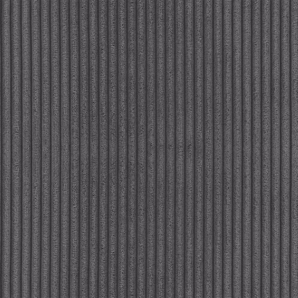 Colțar gri extensibil/cu spațiu de depozitare cu tapițerie din catifea reiată (cu colț variabil) Luma – Ropez