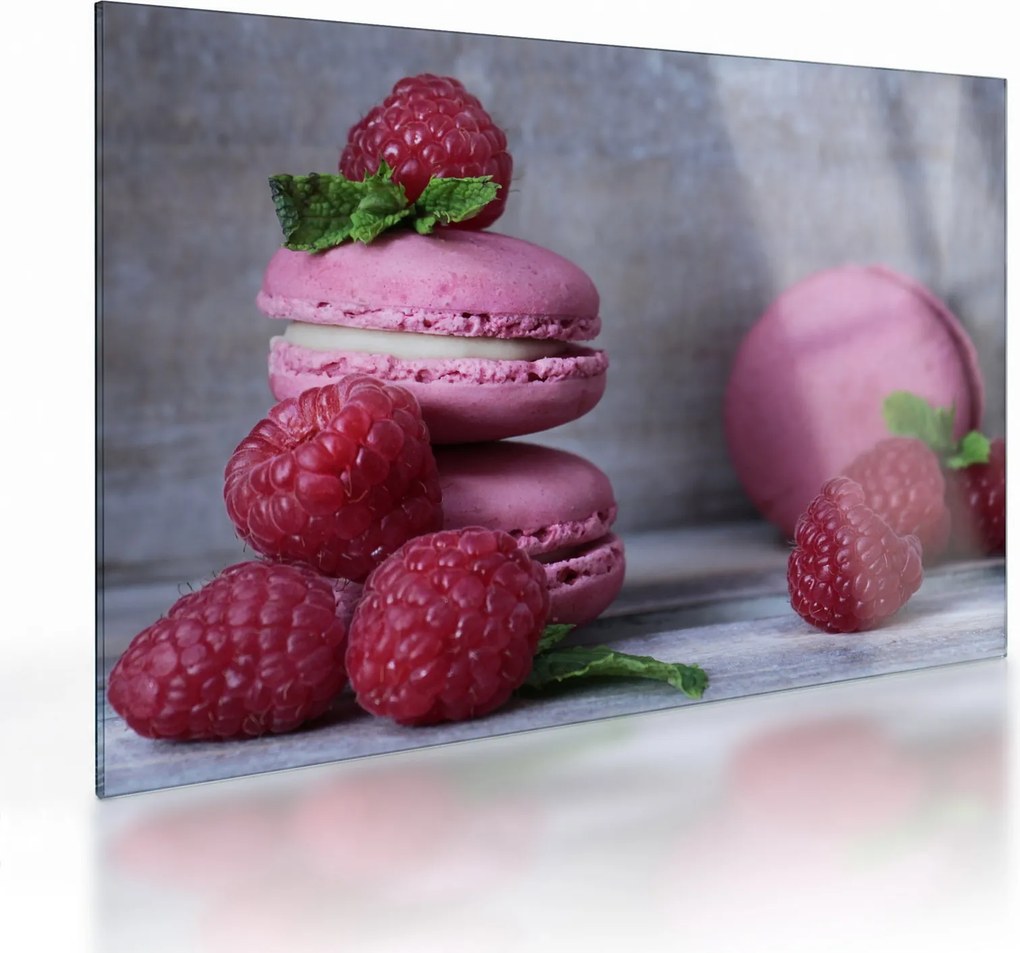 Tablou pe sticlă cu macarooni (70x50 cm)