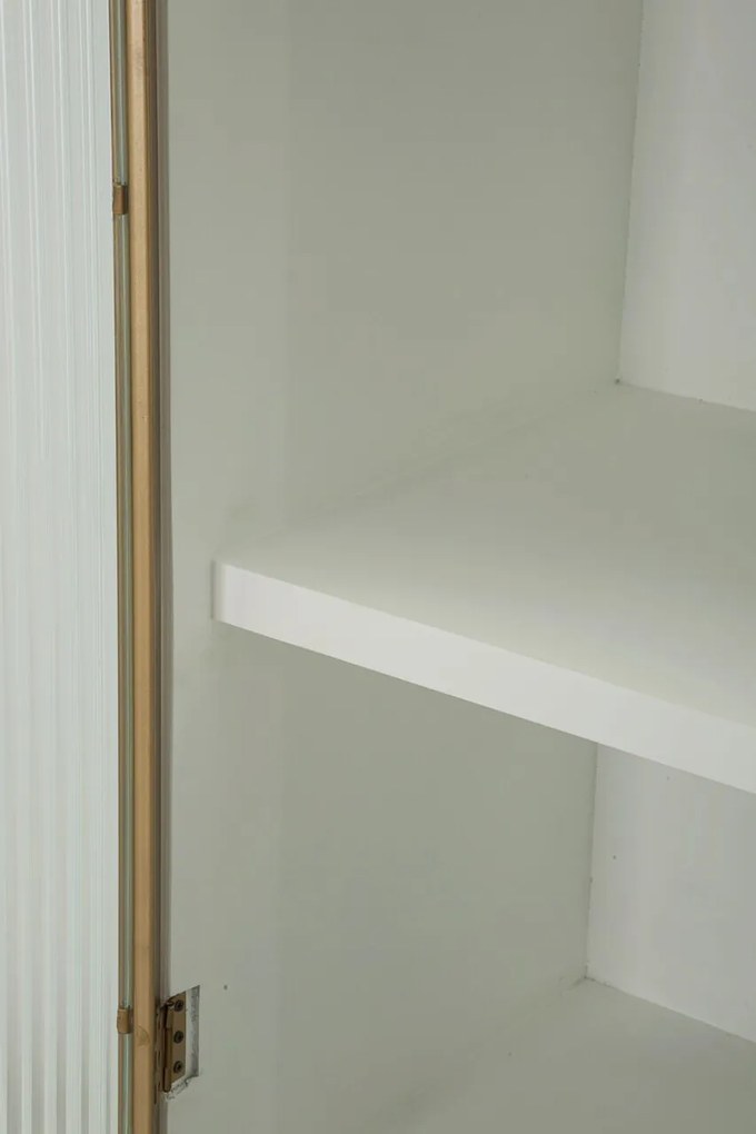 Bufet / Vitrina Tolosa Display, Mauro Ferretti, 85x40x160 cm, MDF/fier, multicolor