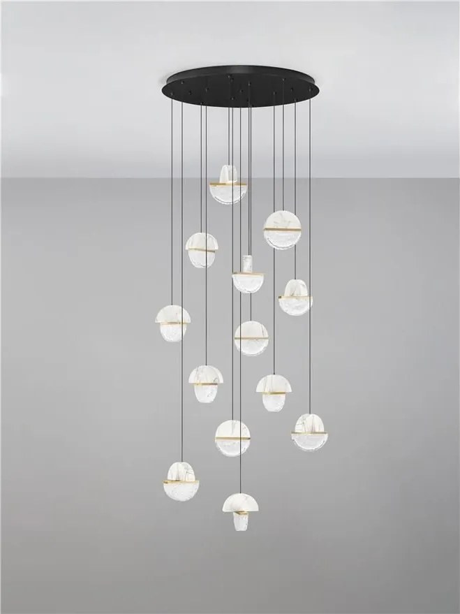 Lustra LED decorativa casa scarii 3000K DORIN