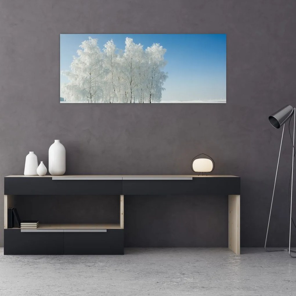 Tablou - Peisaj înzăpezit (120x50 cm)