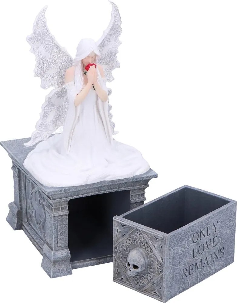 Cutie pentru bijuterii cu sertar ascuns Only Love Remains, 20.5cm