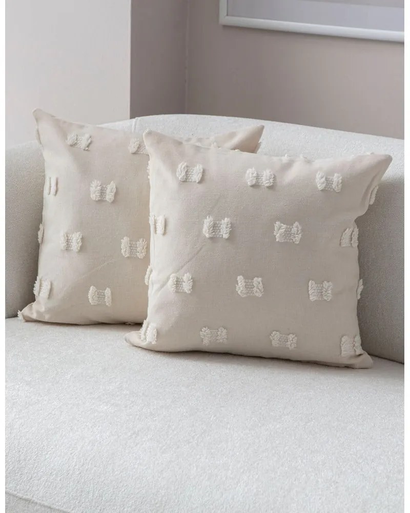 Fețe de pernă 2 buc. 43x43 cm Tuffet – Mioli Decor