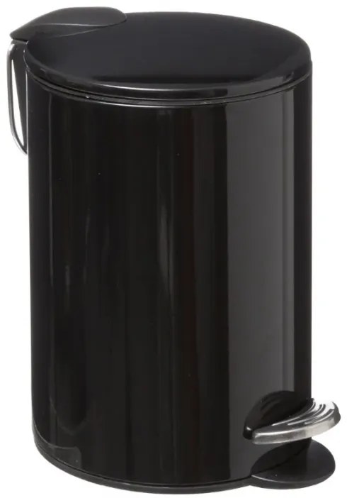 Cos gunoi Jaune Black, metalic, 3 litri, 17 x 25 cm