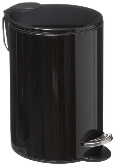 Cos gunoi Jaune Black, metalic, 3 litri, 17x25 cm