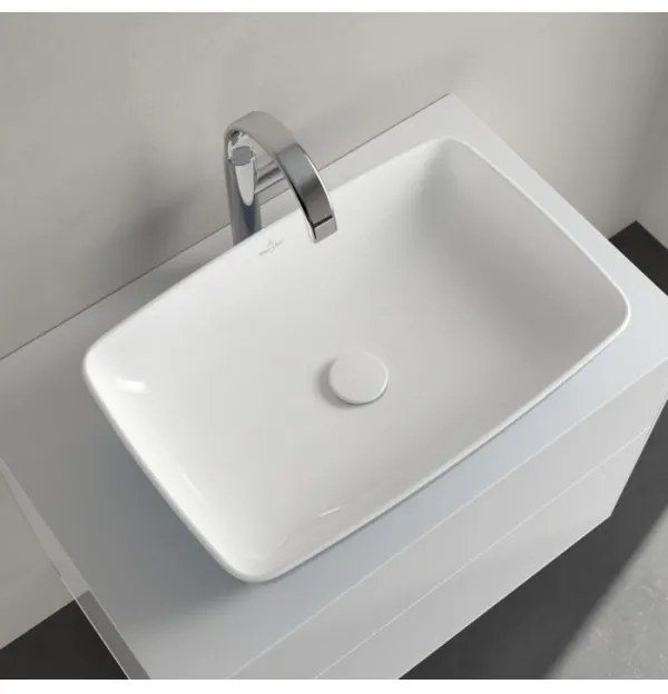 Lavoar pe blat, Villeroy&amp;Boch Artis, material TitanCeram, 58x38cm, Ocean, 417258BCW2