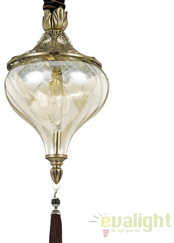 Pendul LUX design clasic din alama finisaj antichizat, HAREM SP1 115979