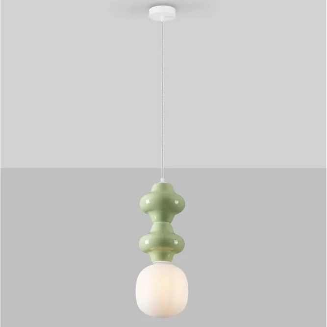 Pendul ceramic design modern CHIC verde