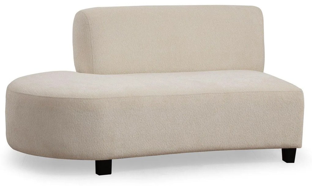 Coltar Pars Cream Semi Rotund , Crem, 390 x 70 x 100 cm