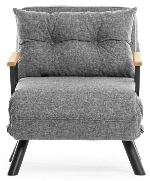 Fotoliu Sando Single Gri deschis