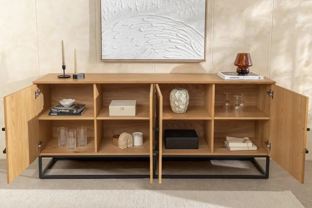 Comoda GRANDEZZA 180cm stejar natural