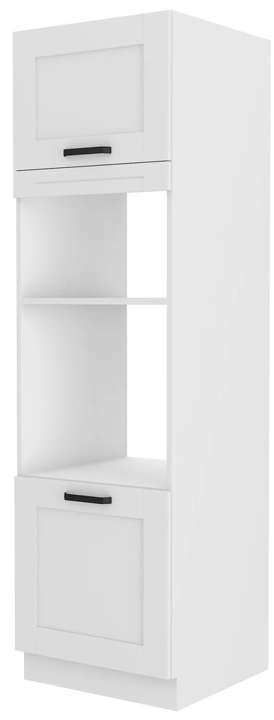 Dulap de bucătărie pentru alimente Lucid 60 DPM 210 2F (alb + alb). 1041044
