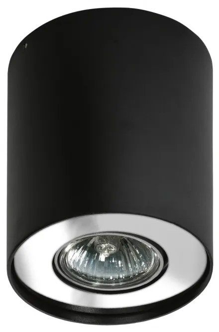 Spot aplicat tavan/plafon stil modern Neos 1 Black/Chrom