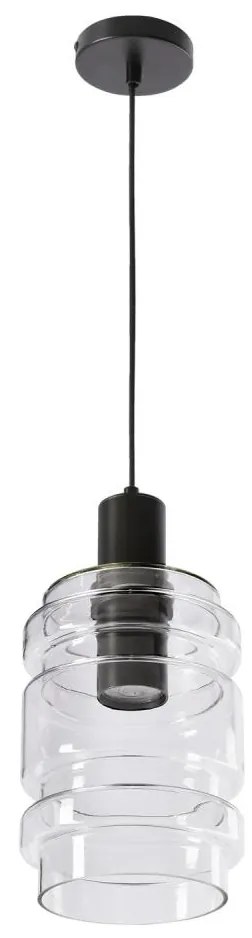 Lampă suspendată pe cablu RADON 1xE27/40W/230V transparentă