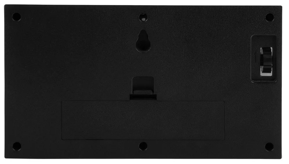 Karlsson 5976BK Ceas de perete/masă rabatabil,negru, 21 cm