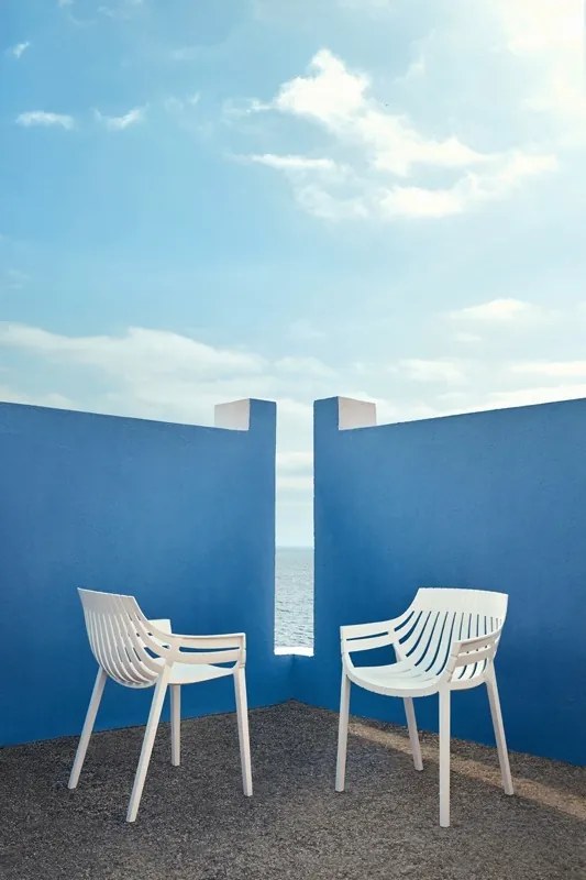 Set de 4 Scaune moderne cu brate de exterior / interior design premium SPRITZ ARMCHAIR 56017