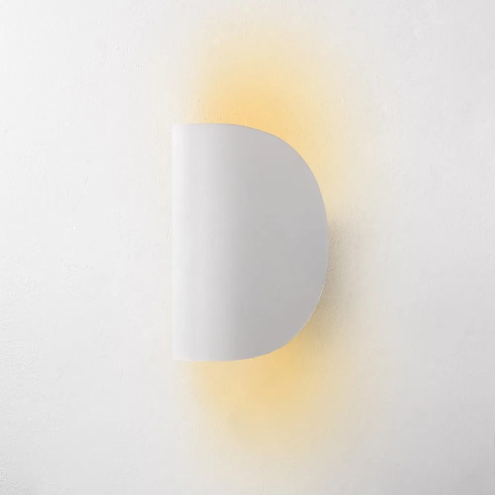 Aplică de perete albă LED Heybe – Opviq lights