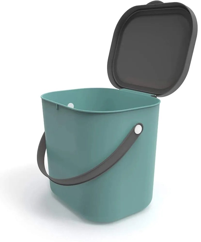 Container verde pentru deșeuri compostabile 6 l Albula - Rotho