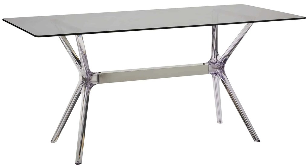 MASA POLIPROPILENA MALIBU - 160 cm / 80 cm - FUME
