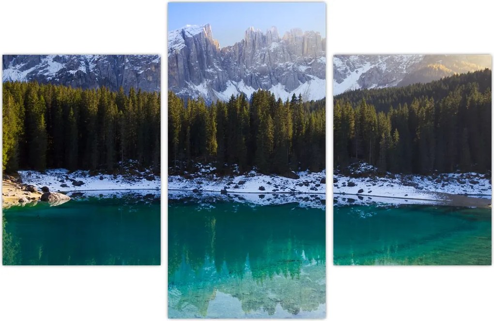 Tablou - Lacul Karersee (90x60 cm)