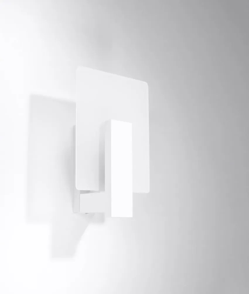 Aplică de perete albă Parola – Sollux