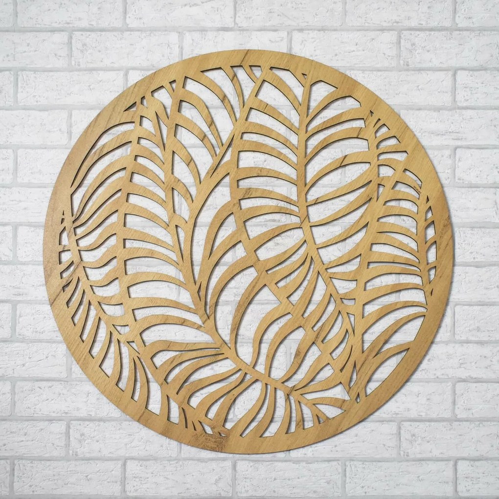 DUBLEZ | Tablou sculptat abstract - Frunze