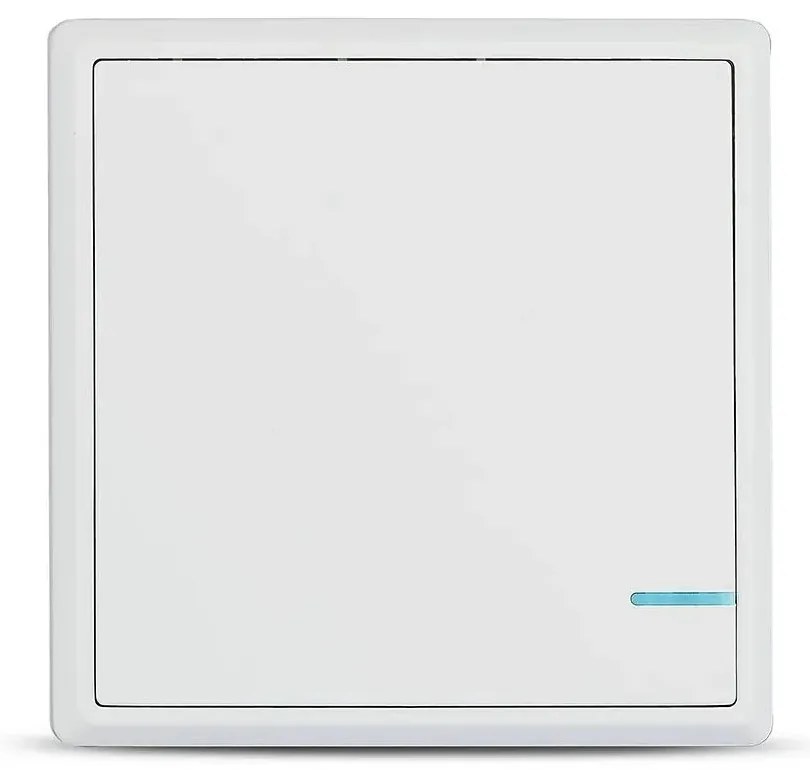 Intrerupator simplu Wireless Smart, 10A, protectie IP54, alb, V-TAC