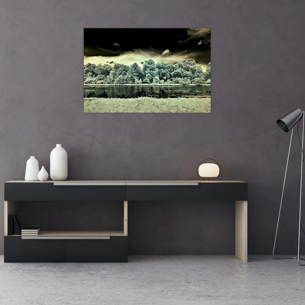 Tablou suprafeței de apă (90x60 cm)