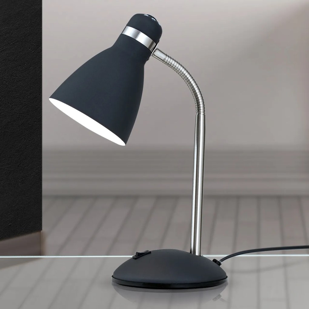Veioza / Lampa de birou moderna SCHOOL neagra