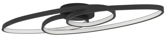 Eglo 900947 - Plafonieră LED GIANELLA dimabilă, 38 W, 230 V