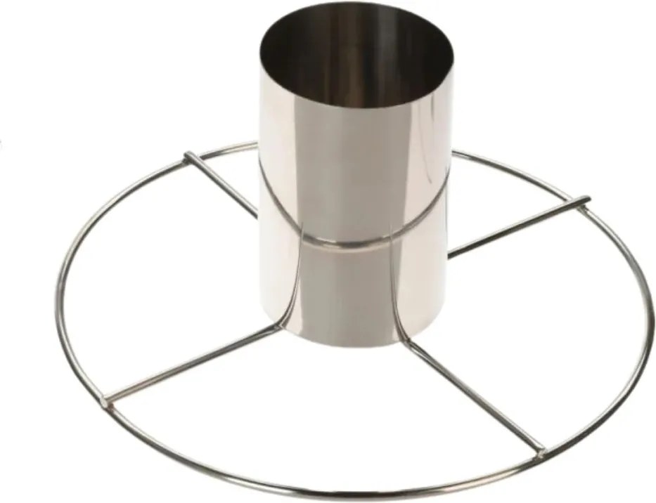 Suport pui la bere pentru grătar, inox, cu tavă colectoare, pentru BBQ și cuptor