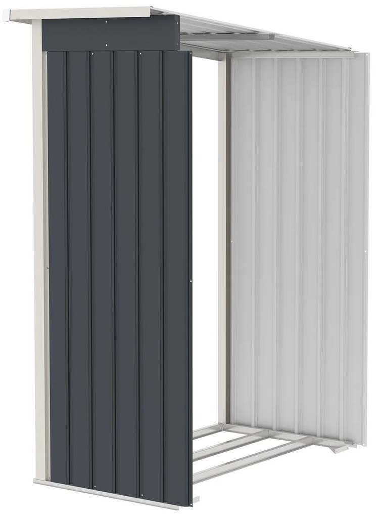 Magazin pentru lemn la metal casa M din stânga