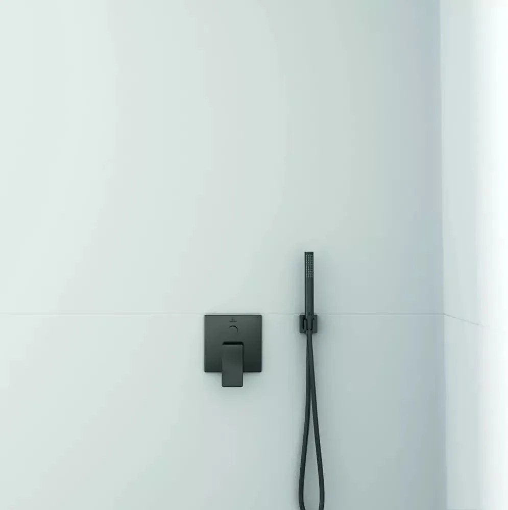 Baterie cada - dus incastrata Ideal Standard Atelier Conca gri Magnetic Grey fara corp ingropat