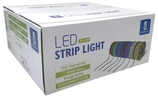 Aigostar - Bandă LED 50 m, 300 W, 230 V, IP65, verde