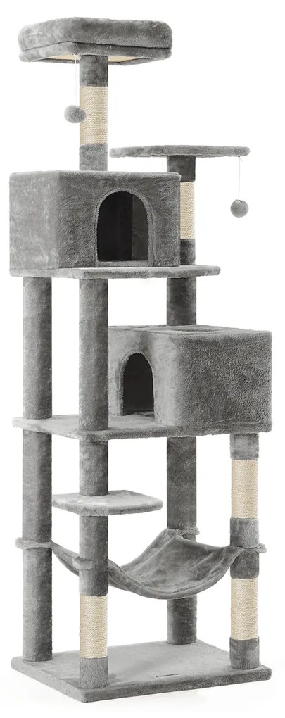 Feandrea Copac pentru pisici OSKAR, 60x49x191cm, gri