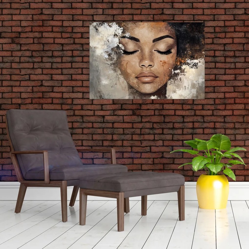 Tablou - Portret de femeie (90x60 cm)