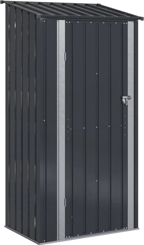 vidaXL Magazii pentru grădină Antracit 103 x 74 x 200 cm Metal