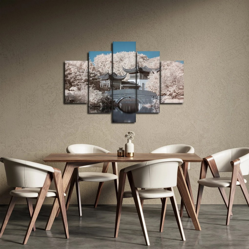 Tablou - pomi înfloriți în Asia (150x105 cm)