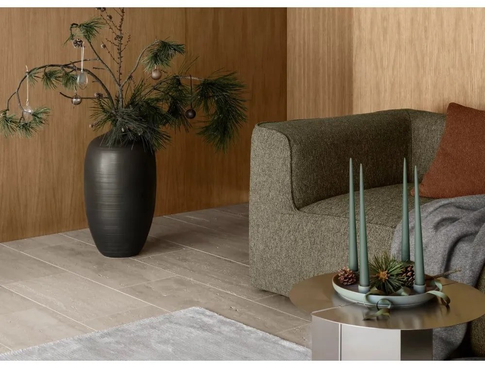 Pătură gri din amestesc de lână 145x200 cm Ahwi – Blomus