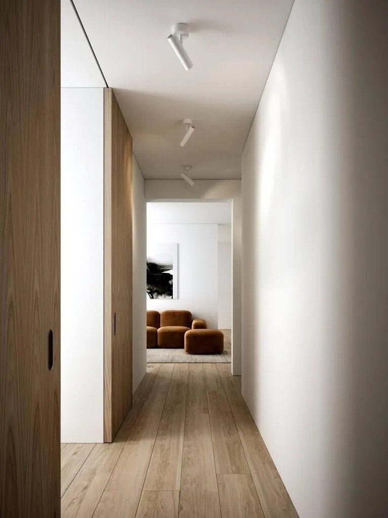 Spot aplicat directionabil design minimalist MIB 6 alb 2020666001 DFTP