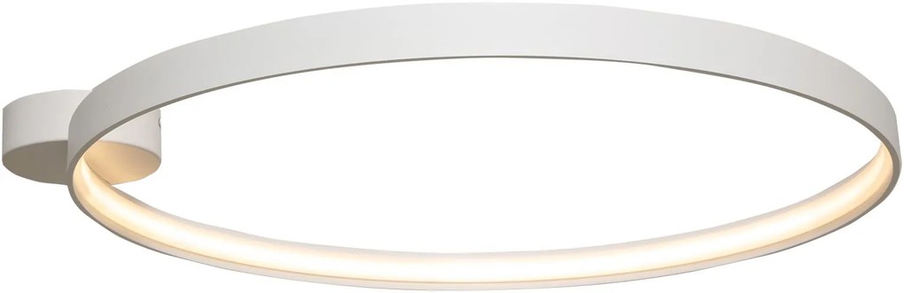 Zuma Line Circle lampă de tavan 1x30 W alb LA0769