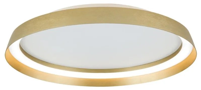 Plafoniera LED design circular MANTA D-45cm auriu mat