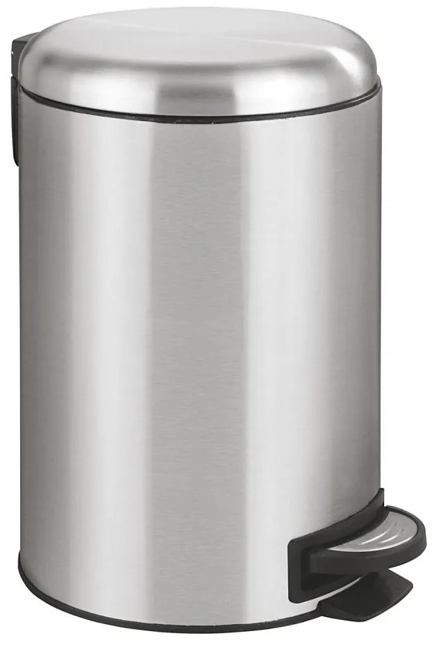 WENKO 22703100 - Coș LEMAN 25x38 cm inox satinat/negru