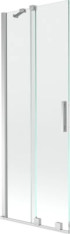 Mexen Velar paravan de baie cu 2 uși glisante 70 x 150 cm, transparent, crom - 896-070-000-01-01