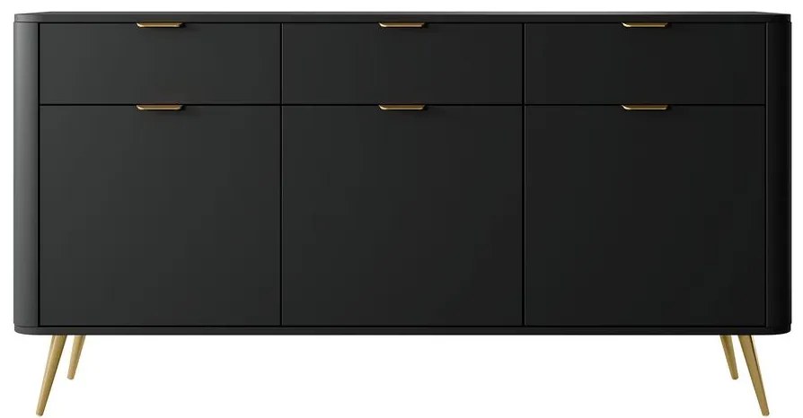 Comodă Ovenia O3  (negru). 1099601