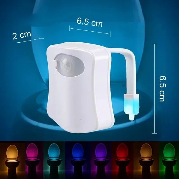 Lampa LED pentru toaletă